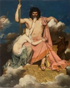木星和忒提斯 让·奥古斯特·多米尼克·安格尔 大芬村油画