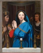 主人的圣母 让·奥古斯特·多米尼克·安格尔 大芬油画
