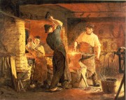 锻造 佩德·塞弗林·克罗耶 油画作品欣赏