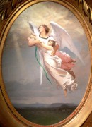 被天使带走的灵魂 让-莱昂热罗姆 大芬村油画