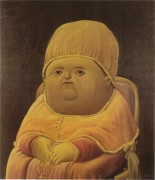 教皇利奥十世-（拉斐尔之后） 费尔南多波特罗 手绘油画