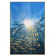 鱼和海洋 大芬村油画  写实油画
