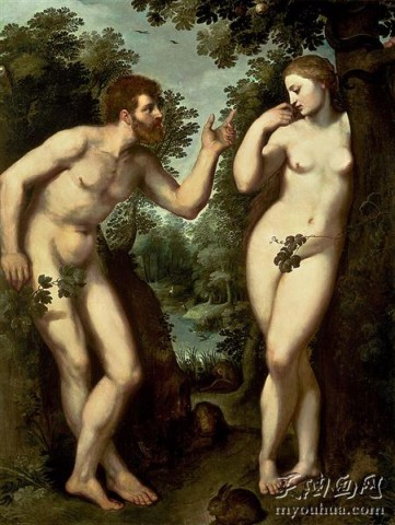 亚当和夏娃 彼得·保罗·鲁本斯