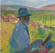 亨利·马丁 拉巴斯蒂德·杜·韦尔的自画像， 1905 年创作 大芬村油画